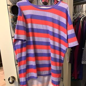 Medium striped lularoe Irma